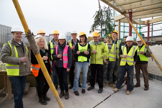 Topping out party